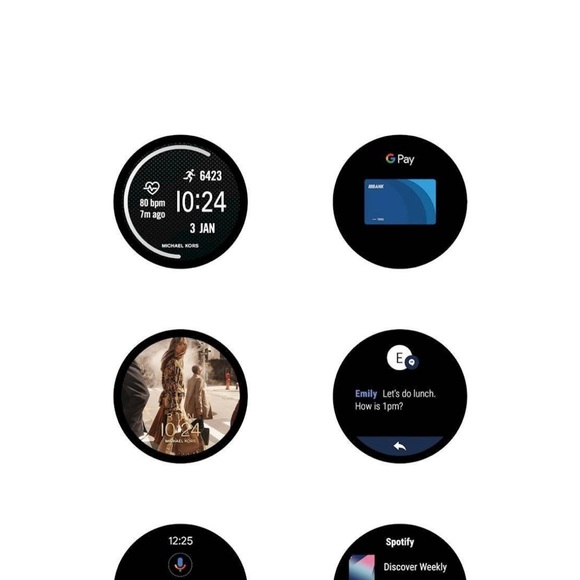 Micheal Kors Smartwatch Sofie MKT5020 Preowned - Picture 6 of 11